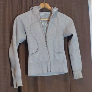 Lululemon Reversible Gray Zip-Up